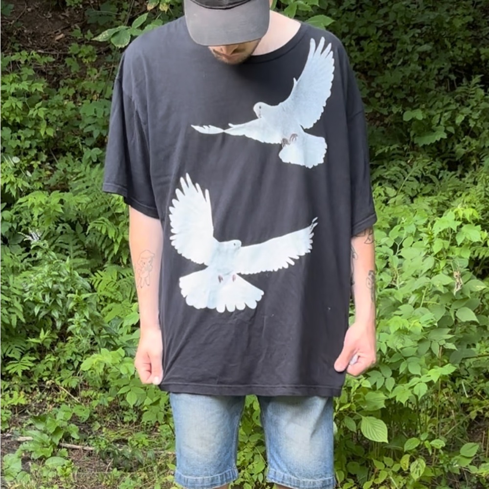 Goth money records dove t-shirt